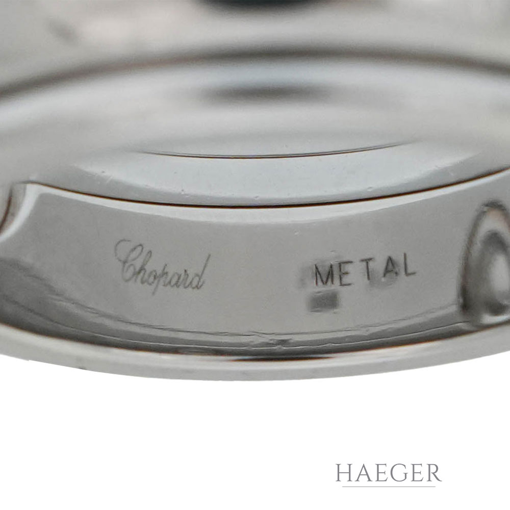 Chopard Ring Weissgold Edelstahl mit Diamant