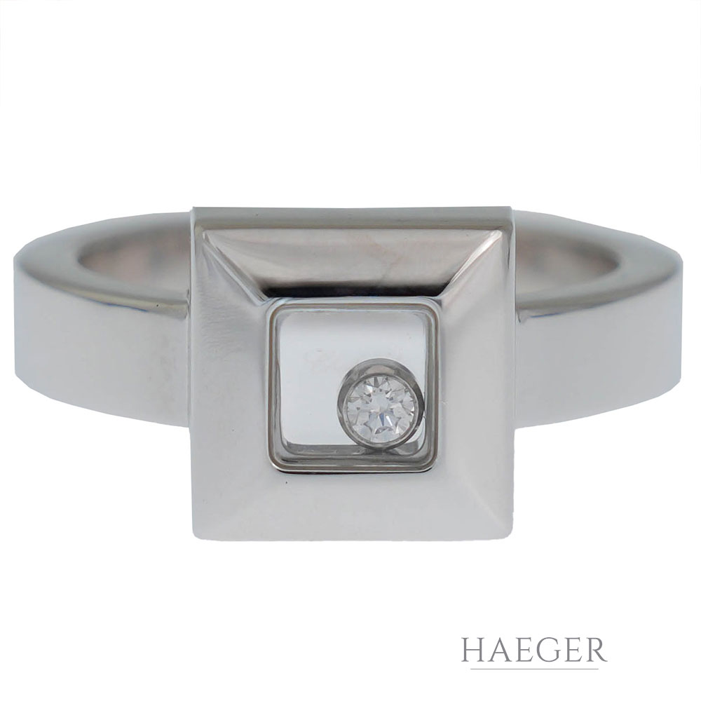 Chopard Ring Weissgold 18 Karat mit Diamant