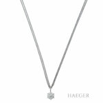 Diamant Halskette Weissgold 18 Karat Vorschau