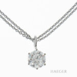 Diamant Halskette Weissgold 18 Karat Vorschau