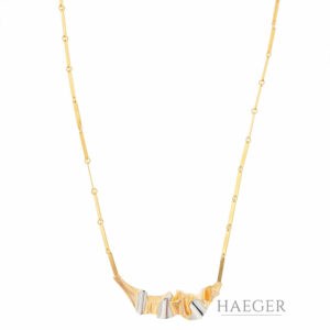 Lapponia Collier Gelbgold Weissgold 14 Karat