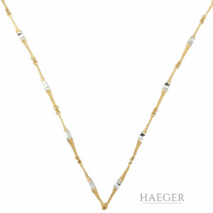 Lapponia Collier Gelbgold Weissgold 14 Karat