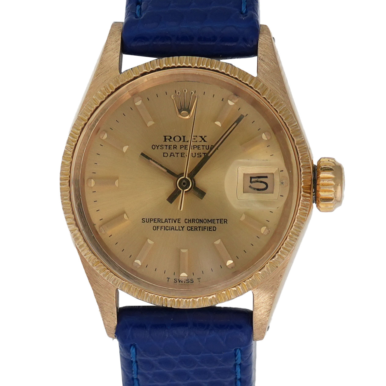 Rolex Lady Datejust Ref. 6527 Borke finish