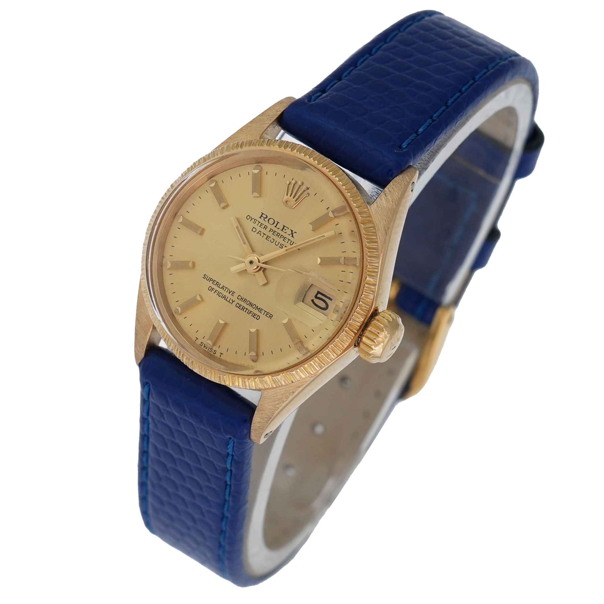 Rolex Lady Datejust Ref. 6527 Borke finish