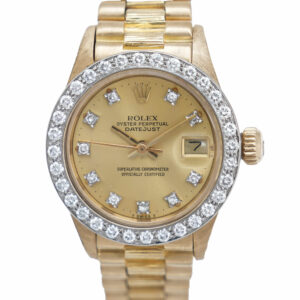 Rolex Lady-Datejust Ref.6927 Aftermarket Diamonds