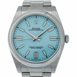 Rolex Oyster Perpetual 41 Tiffany Blue Ref.124300 Full Set 2020