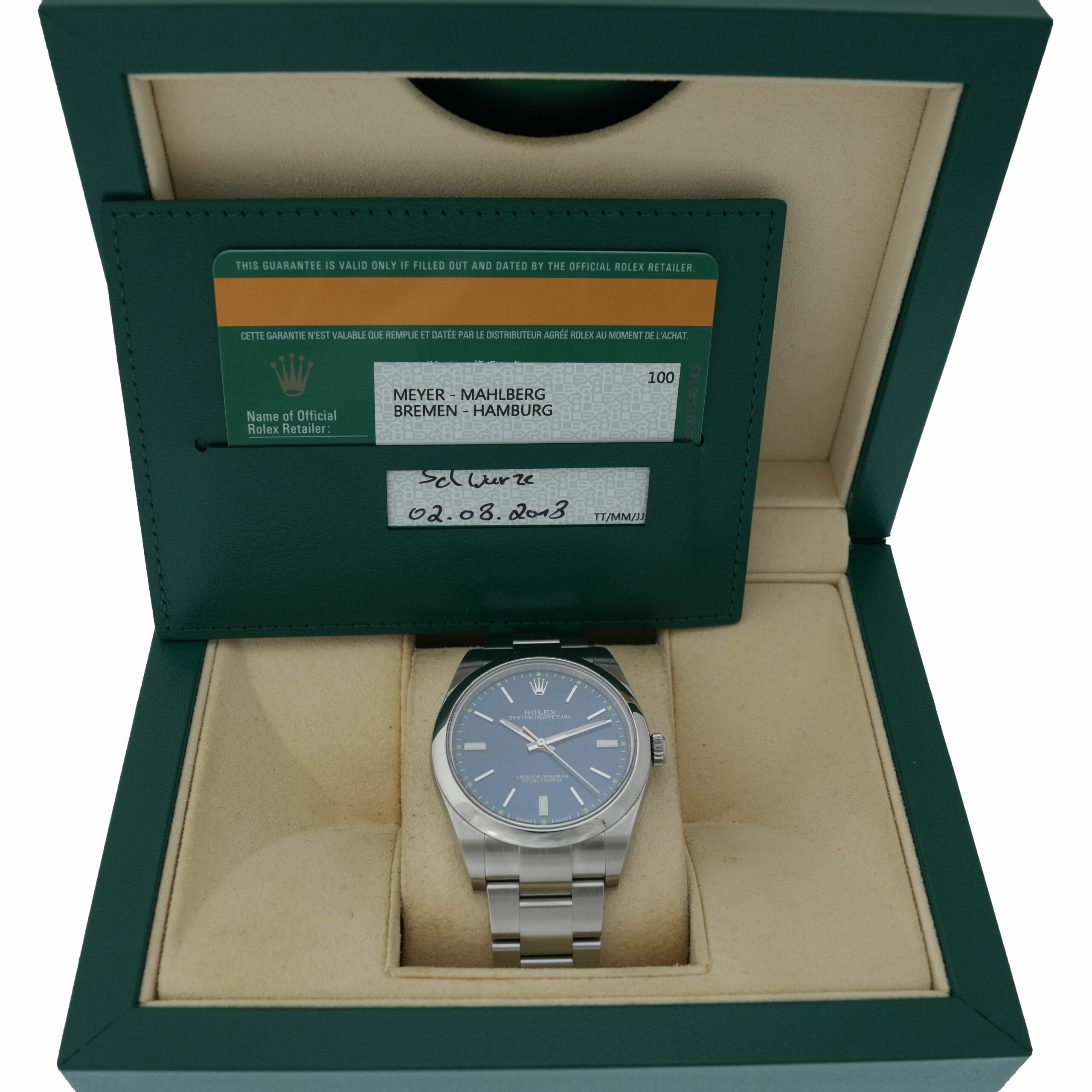 Rolex Oyster Perpetual Ref.114300 Full Set 2018