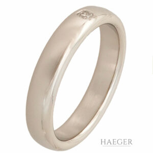 Tiffany & Co. Ring Gr.53 Platin 950 mit Aftermarket Diamant