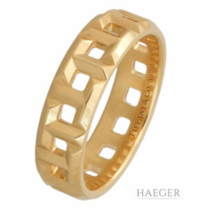 Tiffany & Co. T-True Narrow Ring Gr.55 Gelbgold 18 Karat
