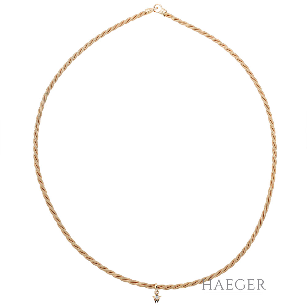 Wellendorff Collier 18 Karat mit Diamant