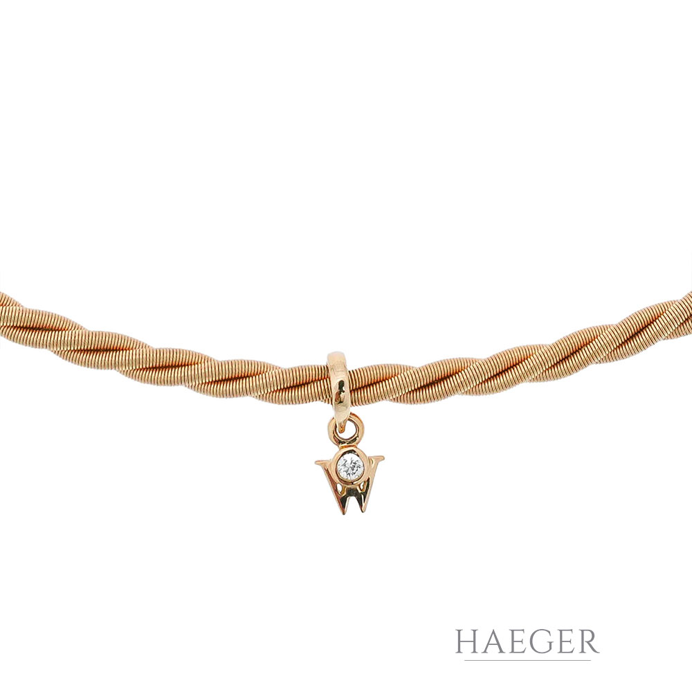 Wellendorff Collier 18 Karat mit Diamant