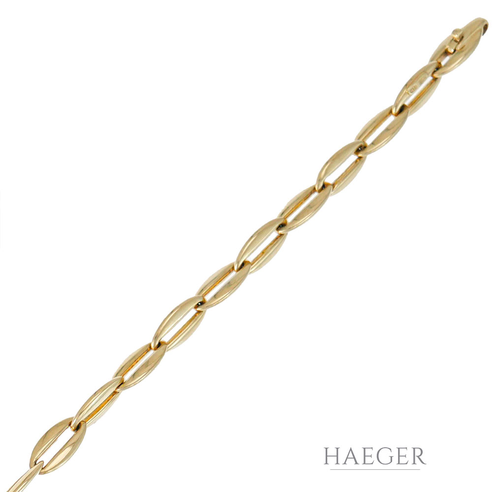 Wempe Collier Weissgold Gelbgold mit Diamanten