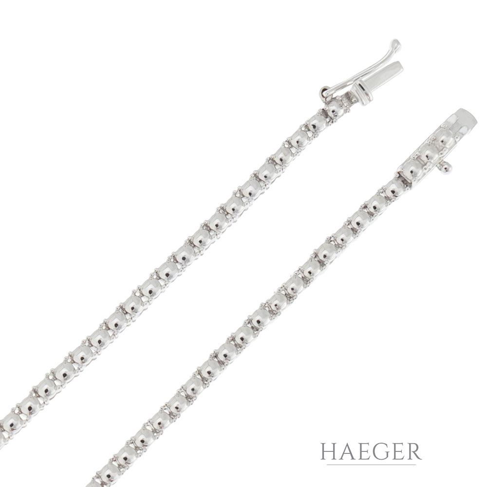 Wempe Collier Weißgold 18 Karat mit Diamanten