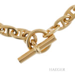 Hermès halskette-chaine dancre gelbgold 18 karat Vorschau