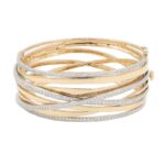 Al Coro Serenata Armreif Rosegold Weißgold mit diamanten Vorschau