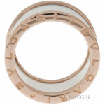 Bulgari B.Zero1 Keramik 4 Band Ring Gr.58 Roségold 18 Karat Vorschau