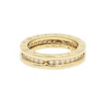 Bulgari B Zero Ring Gelbgold 18 Karat mit Diamanten Vorschau