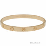 Cartier Love Armreif klassisches Modell Gr.17 Gelbgold 18 Karat Full Set 2021 Vorschau