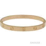Cartier Love Armreif klassisches Modell Gr.17 Gelbgold 18 Karat Full Set 2021 Vorschau