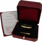 Cartier Love Armreif klassisches Modell Gr.17 Gelbgold 18 Karat Full Set 2021 Vorschau