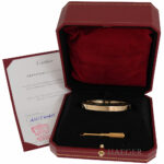 Cartier Love Armreif klassisches Modell Gr.17 Gelbgold 18 Karat Full Set 2021 Vorschau