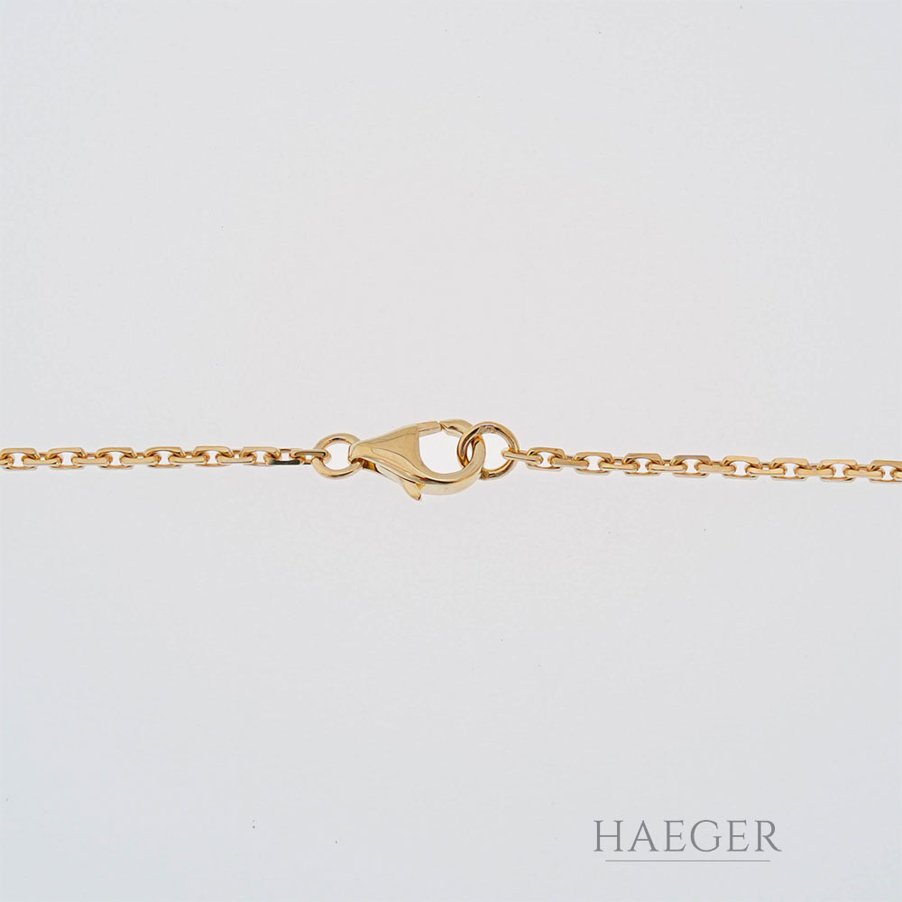 Cartier Love Kette Gelbgold 18 Karat mit Diamanten