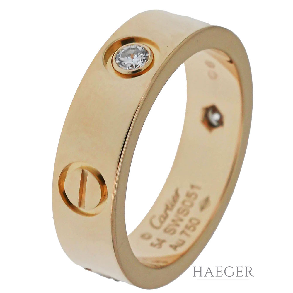 Cartier Love Ring Gelbgold 18 Karat