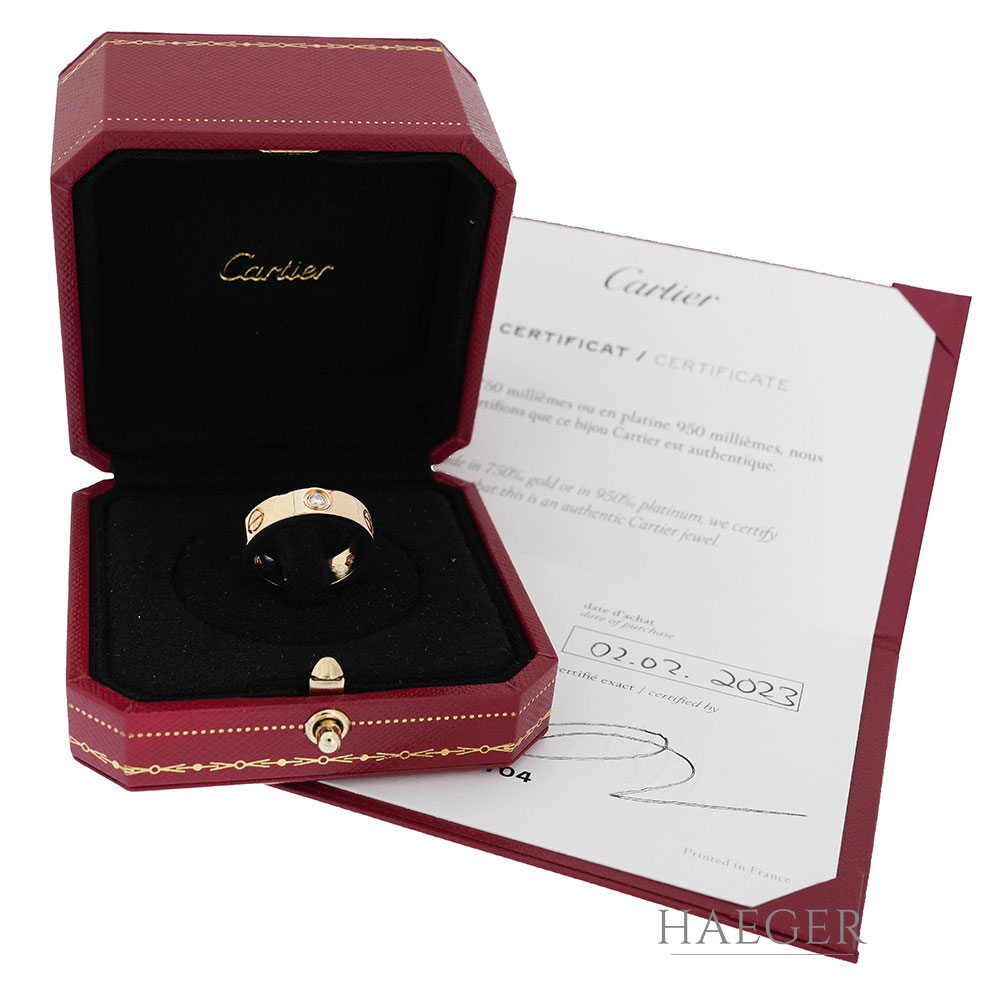 Cartier Love Ring Gelbgold 18 Karat