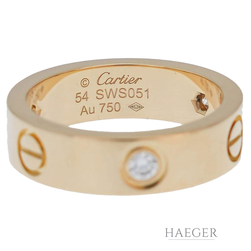 Cartier Love Ring Gelbgold 18 Karat