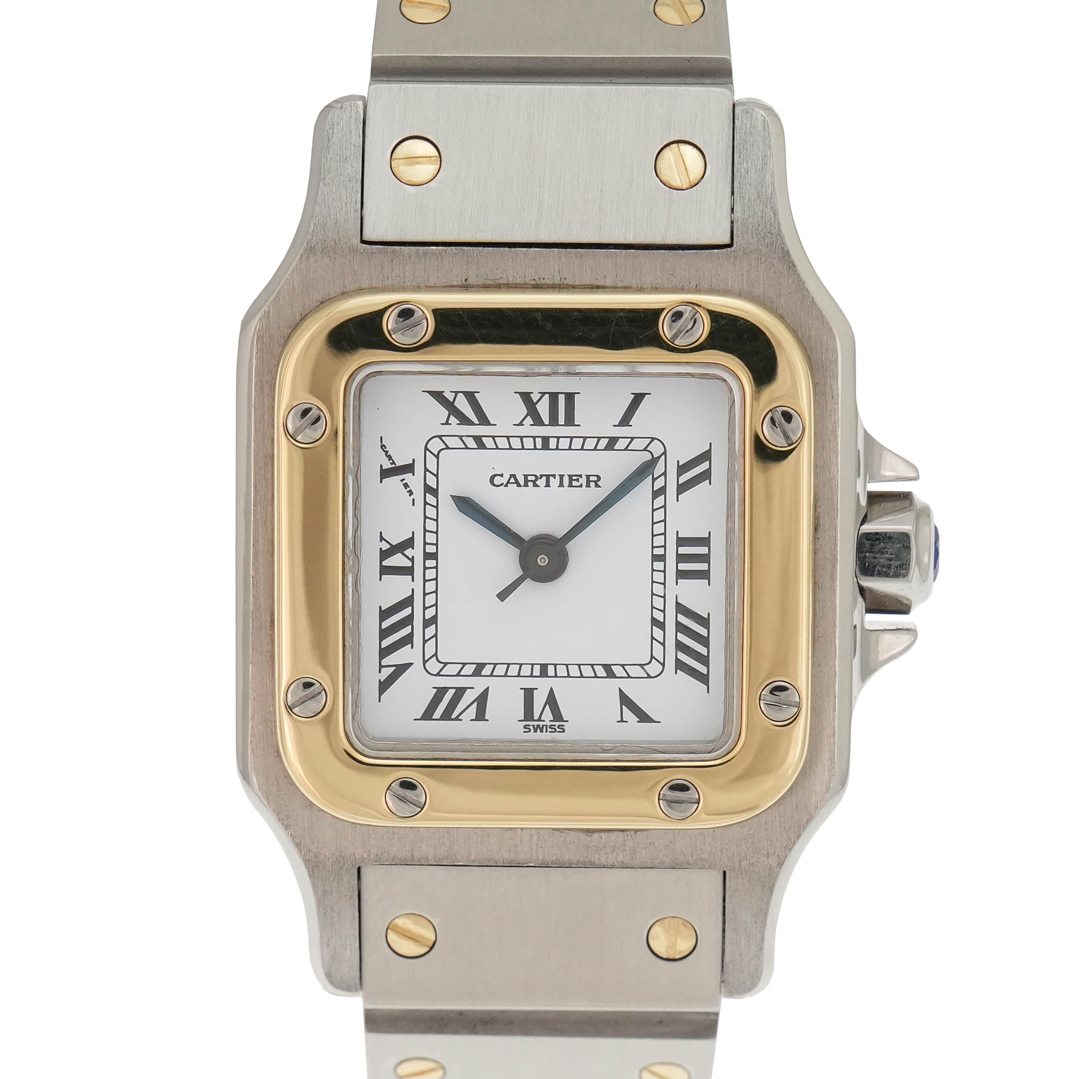 Cartier Santos Ref.0902 mit Original Papieren 1986