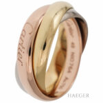 Cartier Trinity Ring klassisches Modell Gr.49 Gold 18 Karat mit Original Box Vorschau