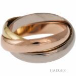 Cartier Trinity Ring klassisches Modell Gr.49 Gold 18 Karat mit Original Box Vorschau