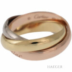 Cartier Trinity Ring klassisches Modell Gr.49 Gold 18 Karat mit Original Box Vorschau