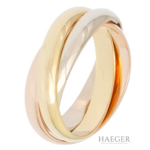 Cartier Trinity Ring Tricolor 18 Karat