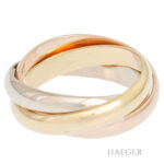 Cartier Trinity Ring Tricolor 18 Karat Vorschau