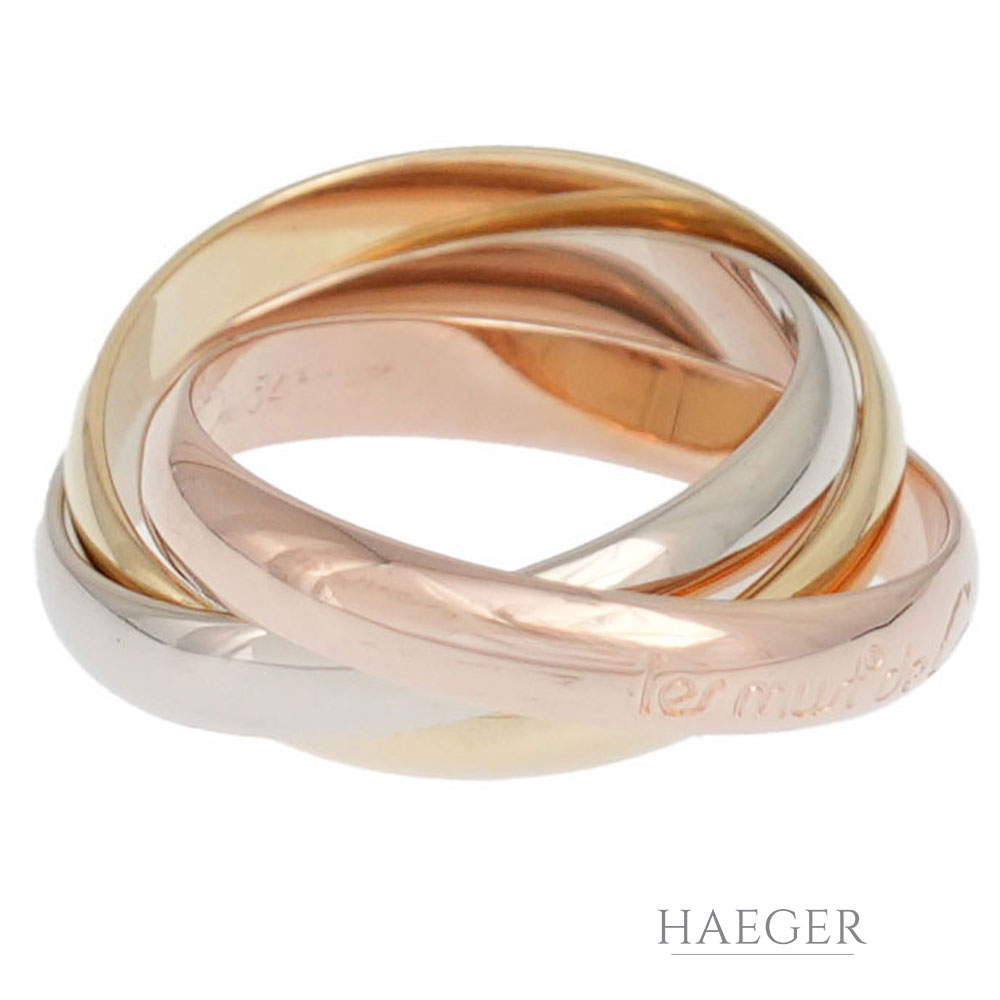 Cartier Trinity Ring Tricolor 18 Karat