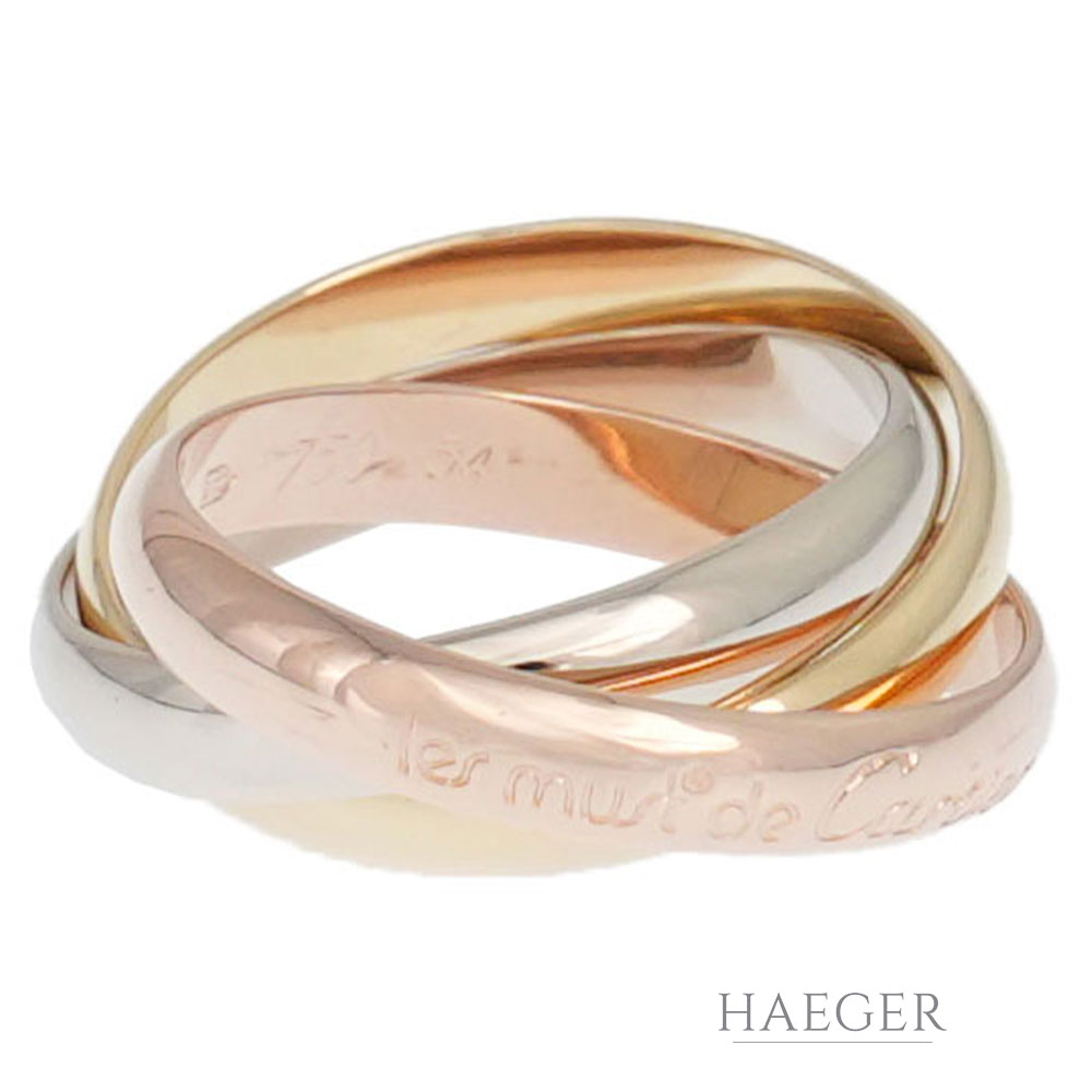 Cartier Trinity Ring Tricolor 18 Karat