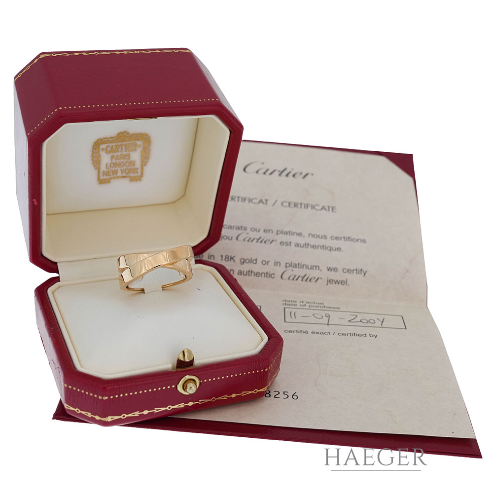 Cartier Vague Gelbgold 18 Karat
