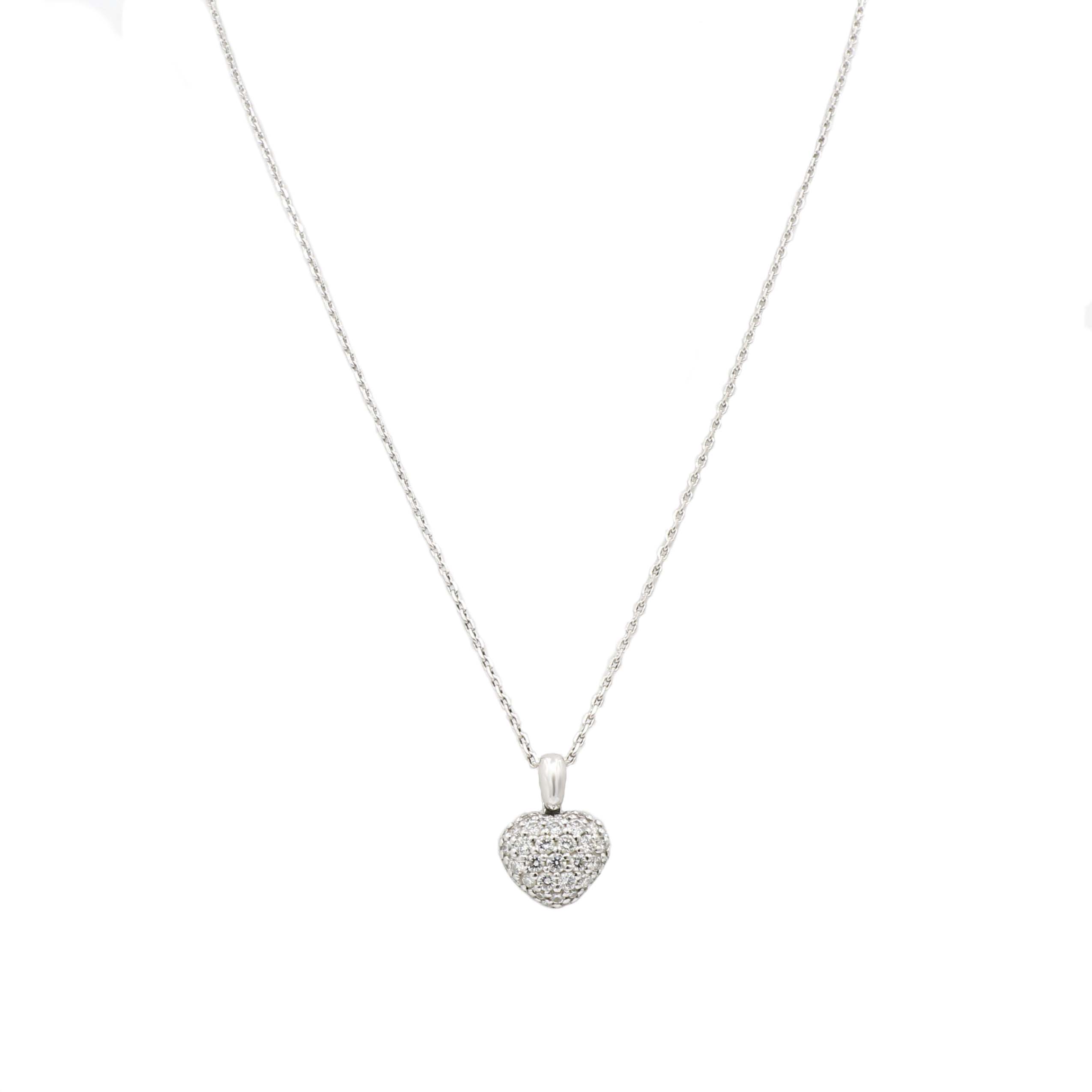 Chopard Collier Weißgold 18 Karat mit Diamanten