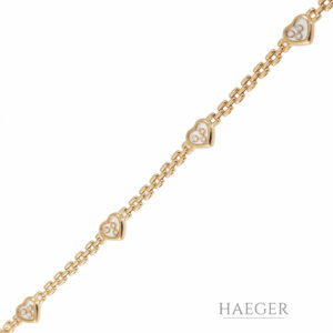 Chopard Happy Diamonds Armband 20cm Gelbgold 18 Karat mit Diamanten
