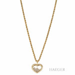 Chopard Happy Diamonds Collier 42cm Gelbgold 18 Karat mit 0,15ct Diamanten Vorschau