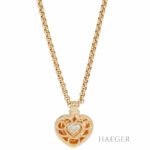 Chopard Happy Diamonds Collier Gelbgold 18 Karat mit 0,09ct Diamanten Vorschau