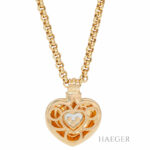 Chopard Happy Diamonds Collier Gelbgold 18 Karat mit 0,09ct Diamanten Vorschau