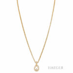 Chopard Happy Diamonds Kette Gelbgold 18 Karat mit Diamanten Vorschau
