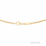 Chopard Happy Diamonds Kette Gelbgold 18 Karat mit Diamanten Vorschau