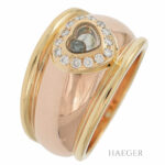 Chopard Happy Diamonds Ring Gr.58 Gelbgold 18 Karat mit Diamanten Vorschau