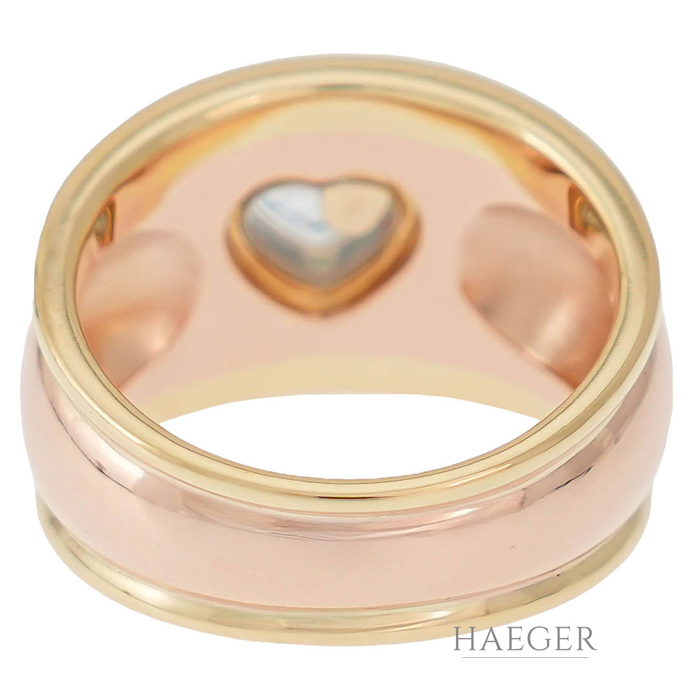 Chopard Happy Diamonds Ring Gr.58 Gelbgold 18 Karat mit Diamanten
