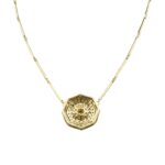 Collier Gelbgold 18 Karat mit Diamanten Vorschau