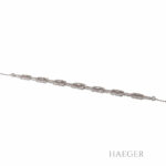 Collier Weißgold 18 Karat mit Diamanten Vorschau