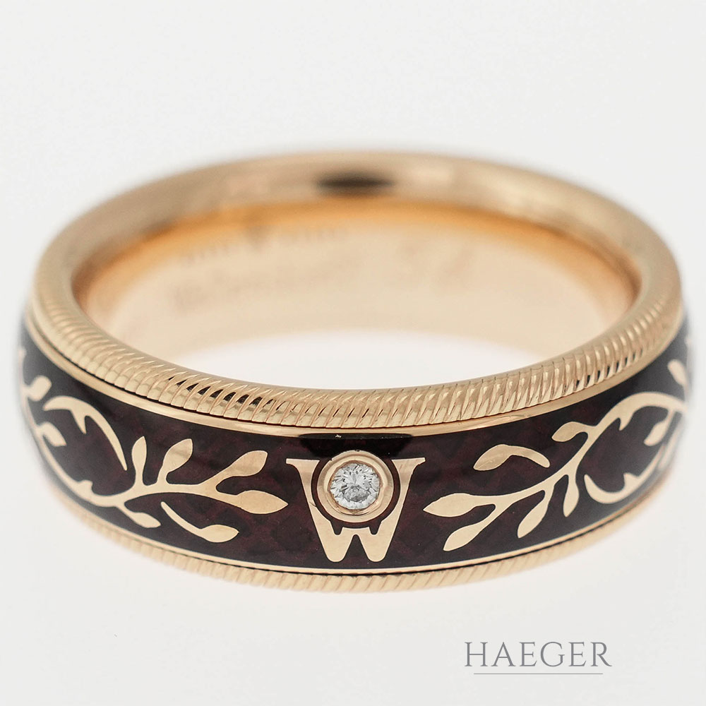 Wellendorff Trüffel SF Mokka Ring Gr.54 Gold 18 Karat